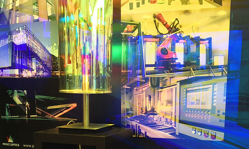 Glas-Plus and Prinz Optics at the ICCG